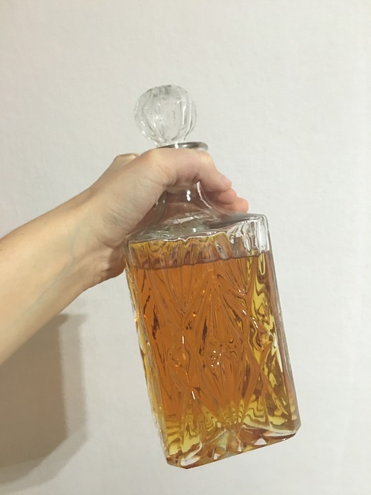 Carafe cristal whisky 